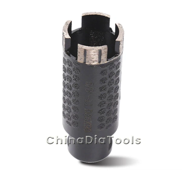 Round Dot Wall Protection Diamond Dry Drill Bit